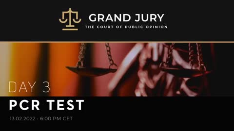 GRAND JURY - THE COURT OF PUBLIC OPINION - DAY 3 - PCR TEST | GRAND-JURY.NET