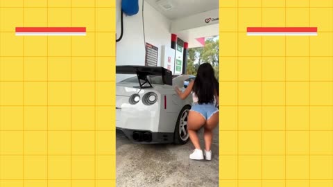 Big bank tiktok challenge 🔥🔥❤️‍🔥ClipchampGirls #twerkmusic #gym #fit #workout