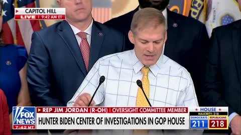 Jim Jordan Unloads on Legacy Media and Rotten FBI Agents Who Lied About Hunter Biden's Laptop