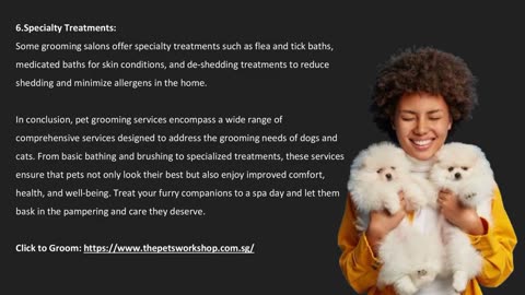 Evolved into more than just a simple wash and trim — The Pets Workshop