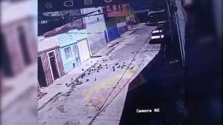 Video: Cámara grabó cómo frustraron un robo a mano armada en Bucaramanga