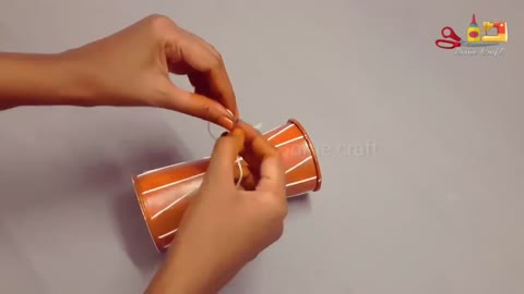 DIY Musical Instruments with Paper cup_ Disposable cup craft_ Paper glass craft idea.