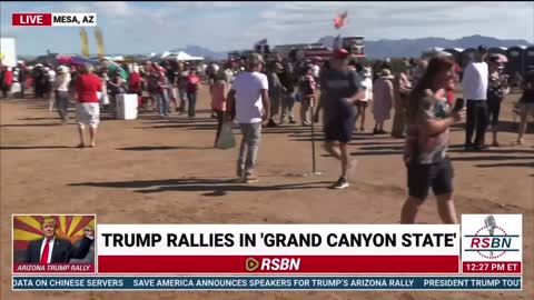 10/9/22 President Donald Trump Save America rally Mesa AZ ways to watch in description below 👇 #maga