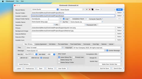 ClickInstall 7 - Build macOS Software Installer