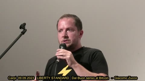 Carpi 09.09.2023 LIBERTY STANDARD Dal Buon Senso al Bitcoin