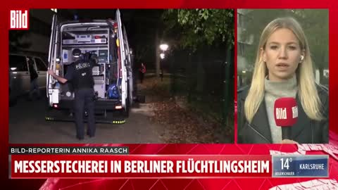 Messerstecherei im Flüchtlingsheim: Bluttat in Security-Büro | Berlin
