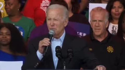 Biden Roasts Heckler During Speech: 'Everybody's Entitled to Be an Idiot'