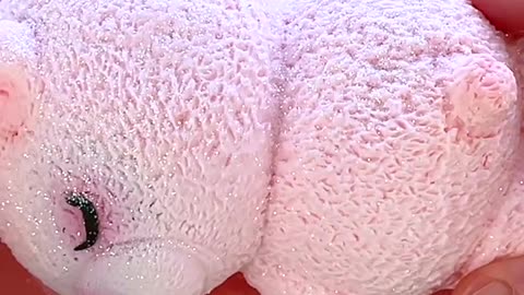 ASMR 🧸 Rosie the Bear from Peachy Jelly Slimes #slime #asmr #slimeasmr #satisfying