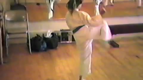 Anna Mercedes Morris Karate Class age 6