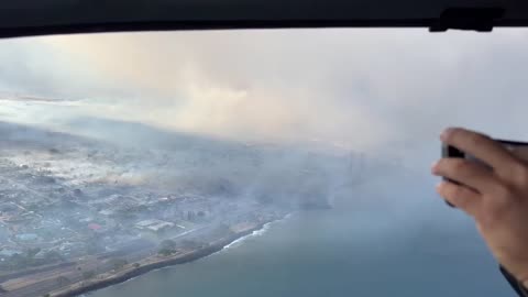 Maui Fires "Much of Lahaina destroyed "