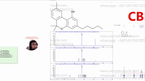 cas: 521-35-7 CBN Cannabinol vape oil factory laboratory electronic cigarette E-Cigarettes