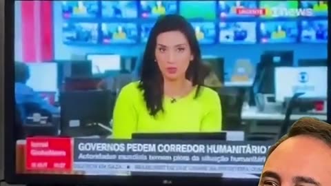 Repórter chama Globo News de GLOBO LIXO ao vivo