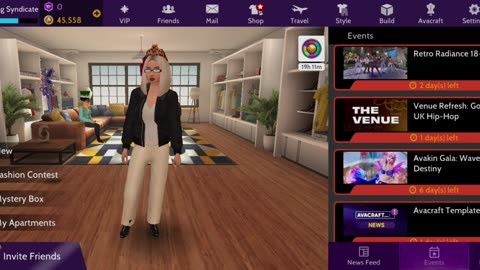 Avakin Life - Friends online left member room, Invaild furniture moving incorrect boxes