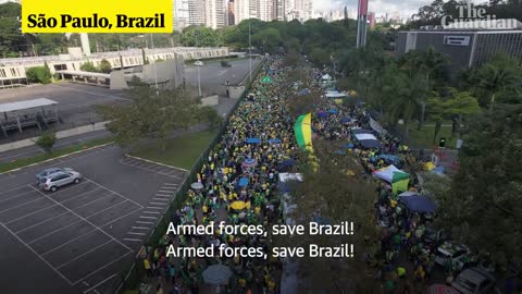 'Brazil was stolen': the Bolsonaro supporters who refuse to accept election result