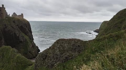 Stonehaven Waves And Scotland Trains