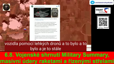 6.8. Vojenské shrnutí Military Summary, masívní údery raketami a řízenými střelami