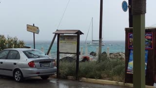 Sailboat Gets Dramatically Struck By Lightning