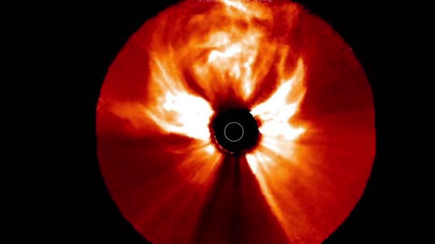 NASA's APEP, Ra, Faravahar winged disk, CME during eclipse?? the great awakening begins!