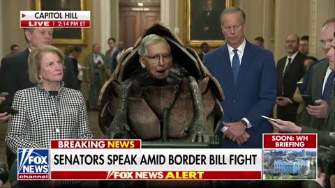 Mitch McConnell as the turtle