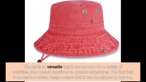 Customer Feedback: CHOK.LIDS Everyday Cotton Style Bucket Hat Unisex Trendy Lightweight Outdoor...