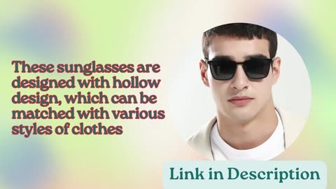 Brand Design Classic Polarized Sunglasses Men Women Driving Square Frame