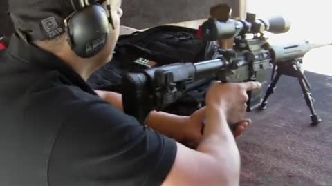 Sniper training - M4 sniper rifle
