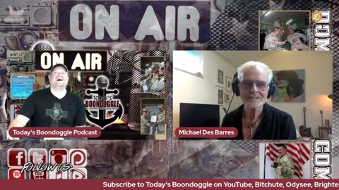 #238 Today's Boondoggle- with Actor, Musician, and DJ Michael Des Barres