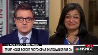 Pramila Jayapal makes false claims about President Donald Trump