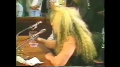 Dee Snider's PMRC Senate Hearing Speech (Full)