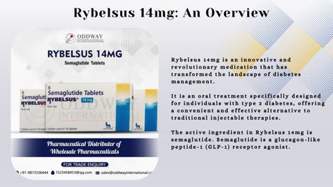 Managing Type 2 Diabetes with Rybelsus 14mg