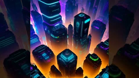 Cities of Tomorrow: A Glimpse into AI-Generated Future Metropolises