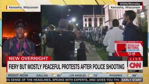CNN Claims Riots are peaceful