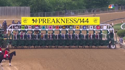 Preakness Stakes 2019 (FULL RACE), jockey John Velazquez thrown from horse | NBC Sports