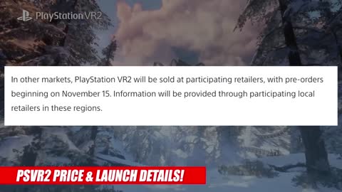 PSVR2_ $550! Feb 2023! Pre-Orders! Games! _ PlayStation VR2 Breaking News