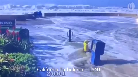 SERIOUS TURBULENCE HITS " CALIFORNIA" COAST "EVACUATED" AFTER 20FT WAVES!