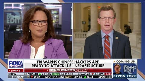 'MAJOR THREAT': Lawmaker doubles down on FBI director's warning over Chinese attack