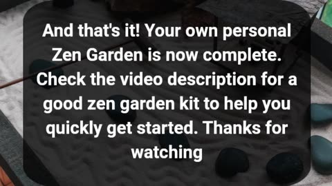 4 Steps On Creating Your Own Zen Garden