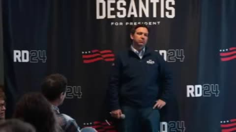 Ron DeSantis Delivers Remarks at Meet and Greet in Pella, Iowa