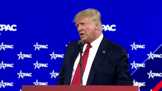 Trump at CPAC rally: "I got you out of wars"
