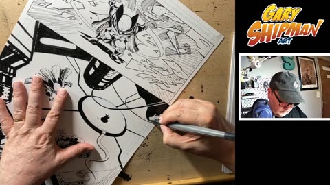 Drawing Stream eps 18 | Drawing Comics