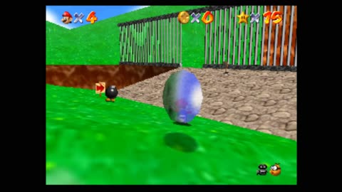 Super Mario 64 - (Replay) Big Bob-omb On The Summit