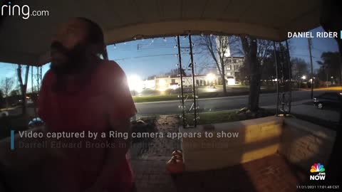 RingCam Video of Darrell Brooks's Arrest