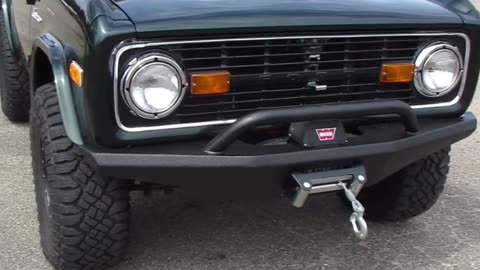 First Gen Ford Bronco Restomod