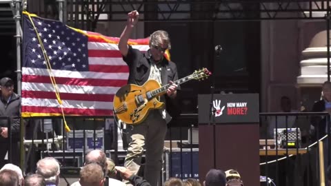 TED NUGENT OPENS THE HOW MANY MORE RALLY WITH OUR NATIONAL ANTHEM