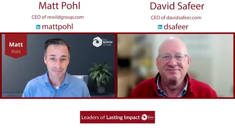 Leaders of Lasting Impact with David Safeer