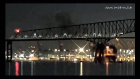 2024-03-26 Baltimora Bridge - audio e video della collisone col pilone del ponte
