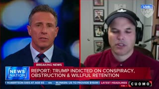 Chris Cuomo Shocks Audience, Questions Trump Indictment