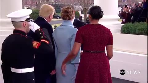 Presente de Michelle Obama para Melania Trump