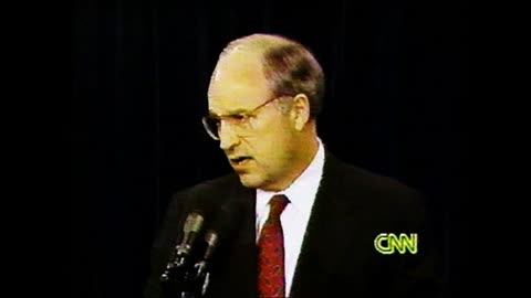 Vintage CNN - Iraq War Day 1 - Live from the Pentagon (Candy Crowley) - Pt 10of15 - Jan 16-1991