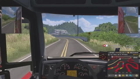 Driving around & making yet another delivery in Mexico in American Truck Simulator (YT Livestream)